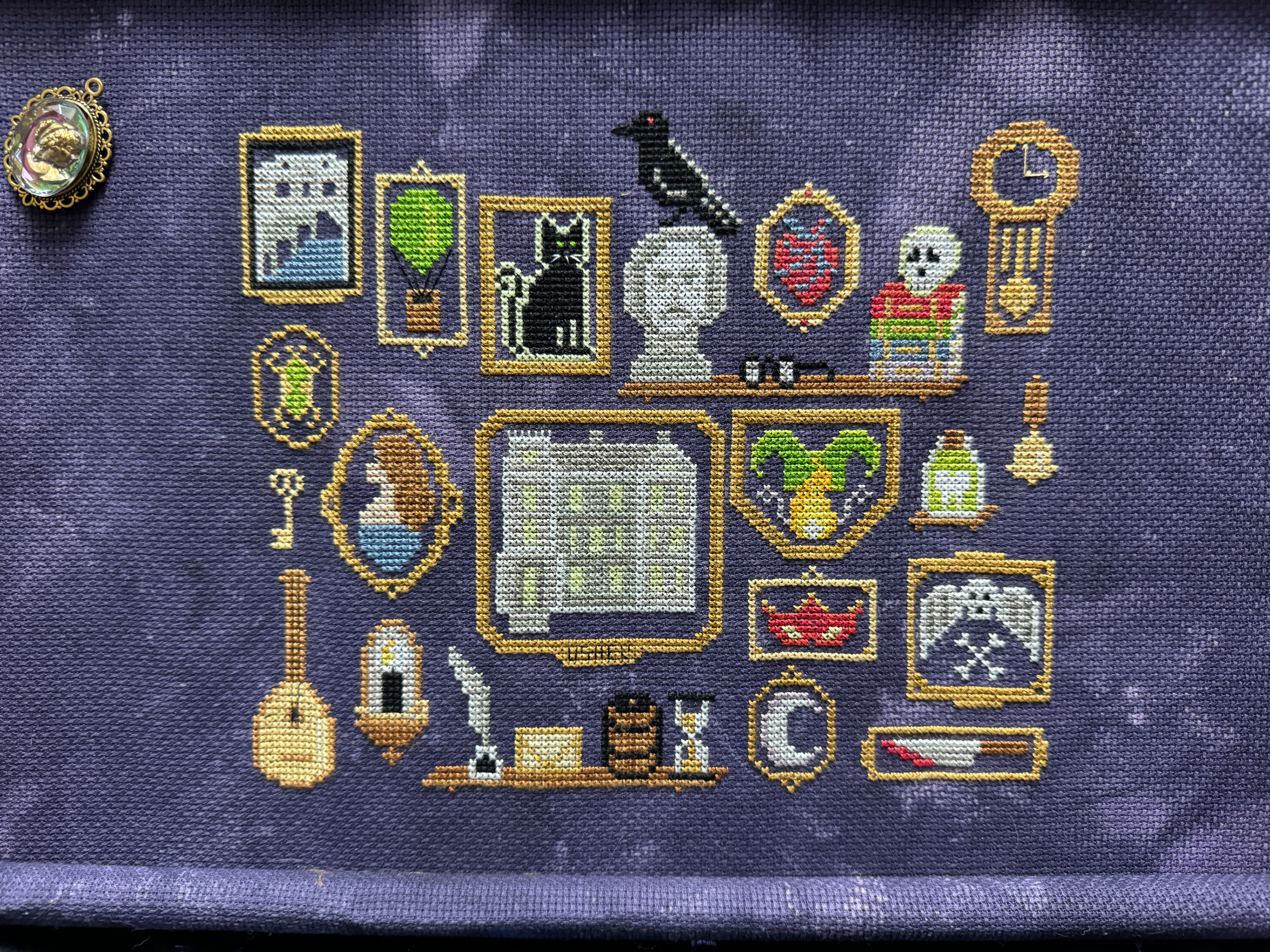 31 Days of Edgar Allen Poe Stitchalong – Witch's Garden Crafts