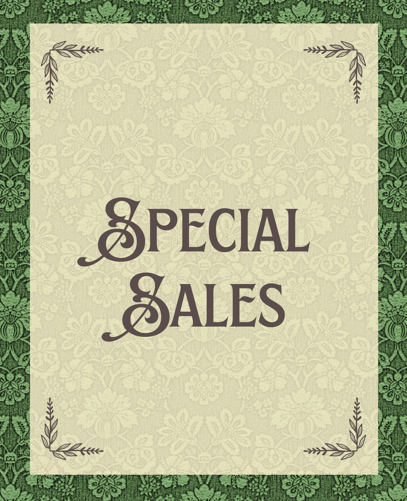 Special Sales