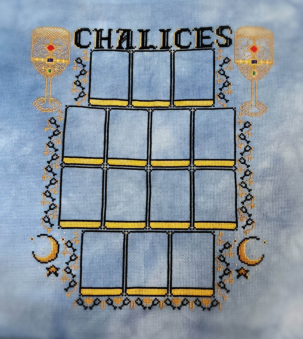 Tarot Cups Stitchalong